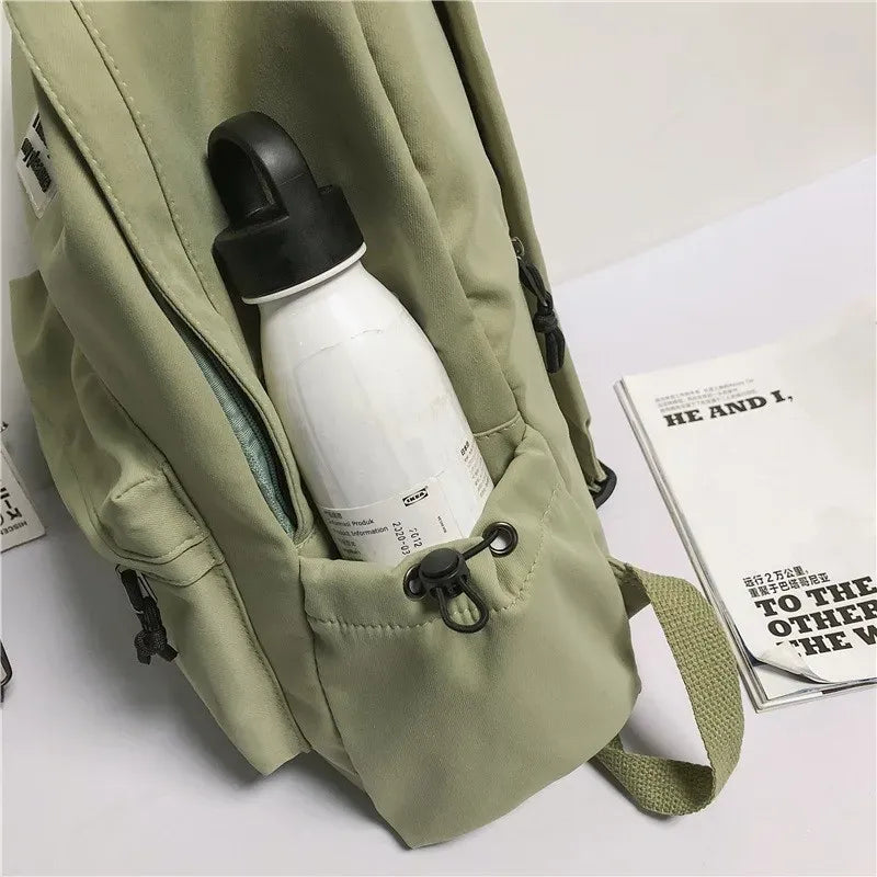 Korean Style Waterproof Backpack for School, College, and University