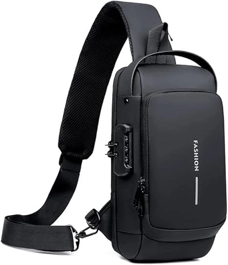 Crossbody Tech Sling Bag With USB Charging Port