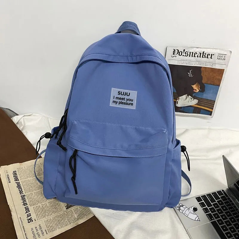 Korean Style Waterproof Backpack for School, College, and University
