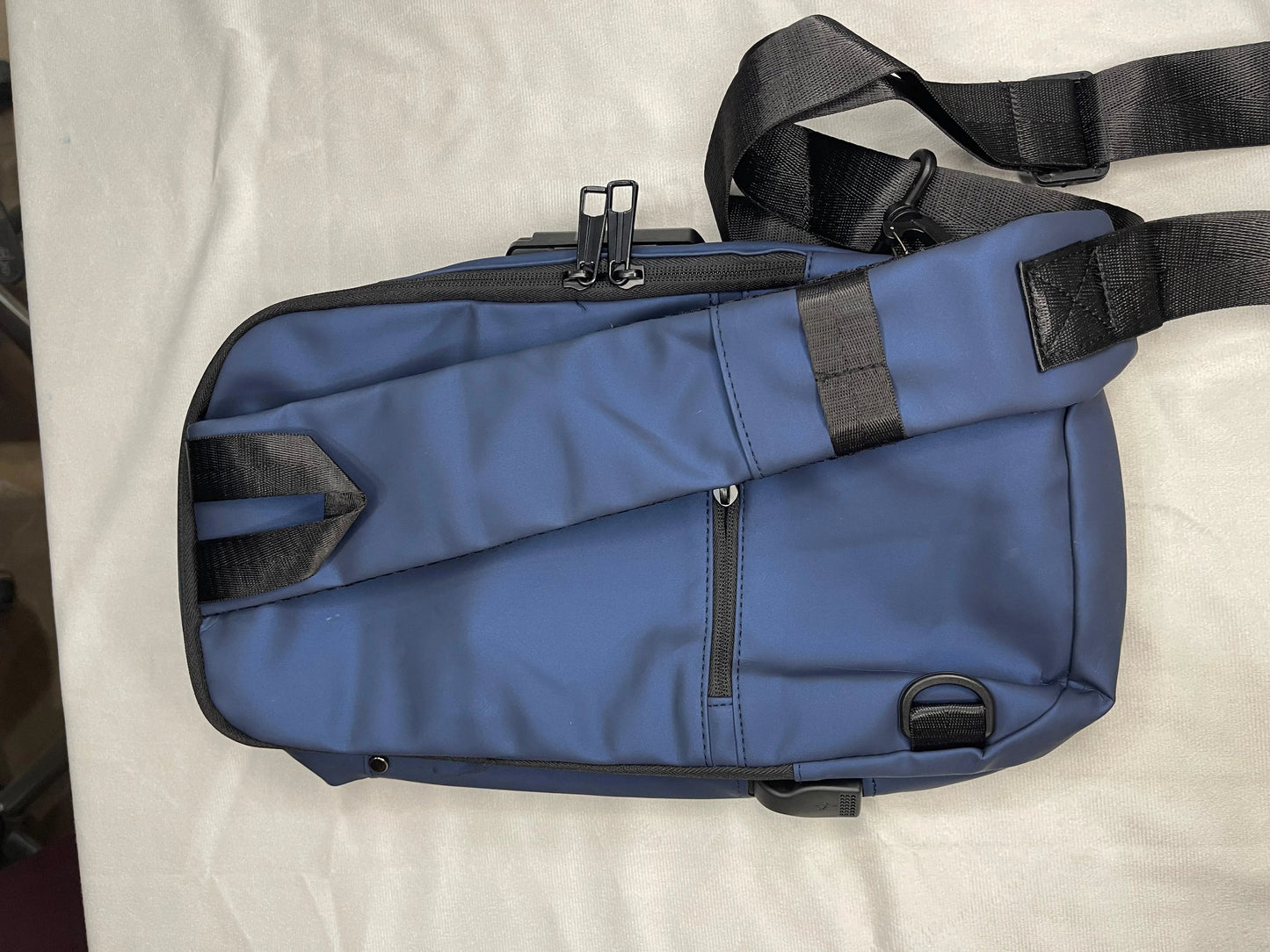 Lush Carry Crossbody Travel Bag With USB Charging Port