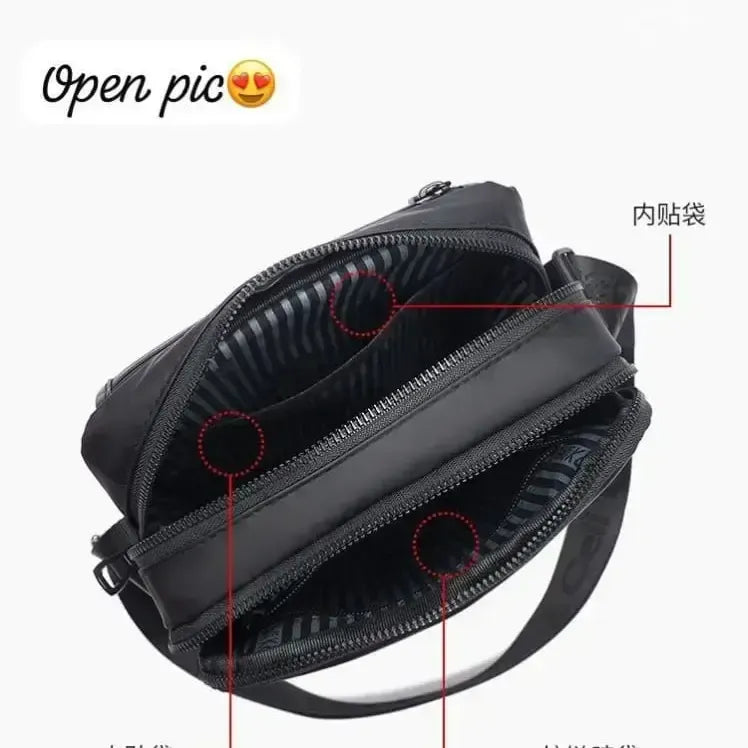Imported Heavy Quality Men's Crossbody Sling For Office And Traveling