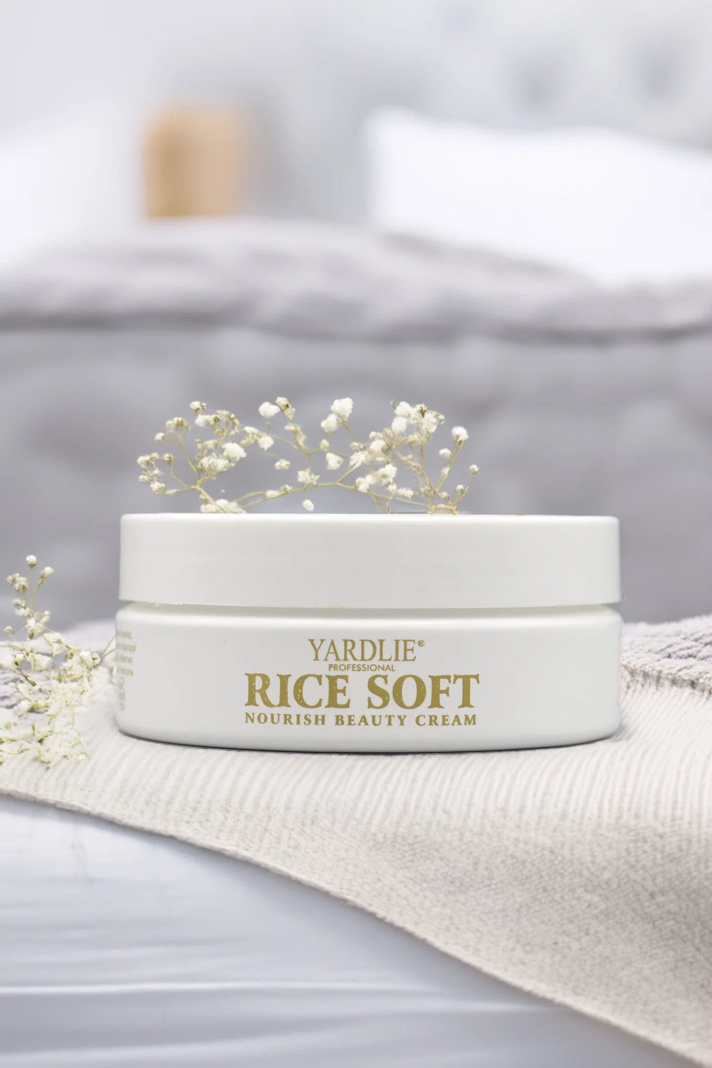 Yardlie Hydrating Rice Face Cream 150g | Lightweight Daily Moisturizer