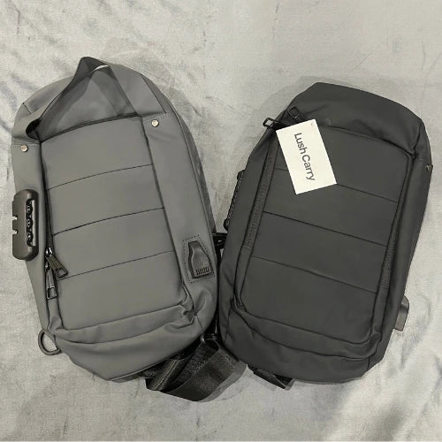 Lush Carry Crossbody Travel Bag With USB Charging Port