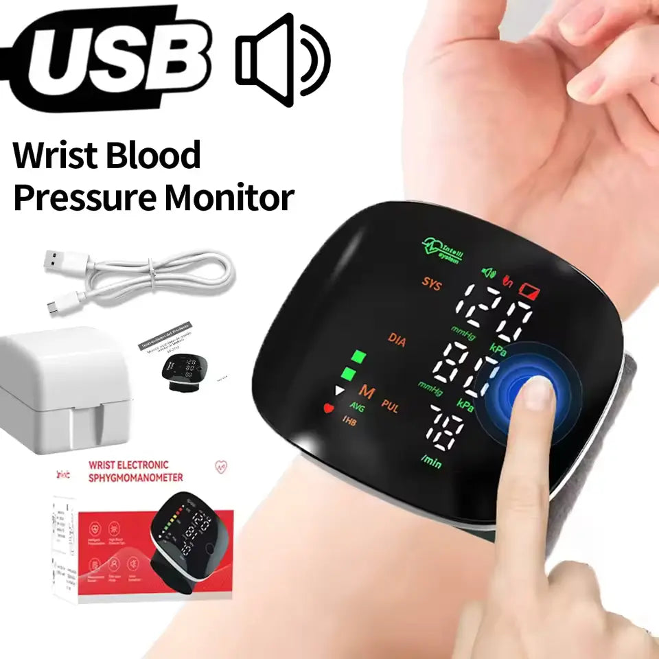 Digital Wrist BP Monitor – Fast, Accurate & Portable