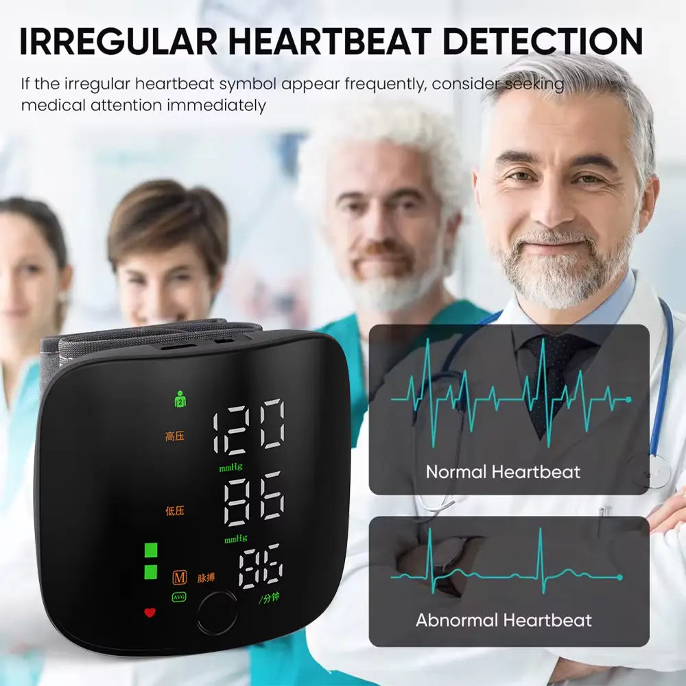 Digital Wrist BP Monitor – Fast, Accurate & Portable