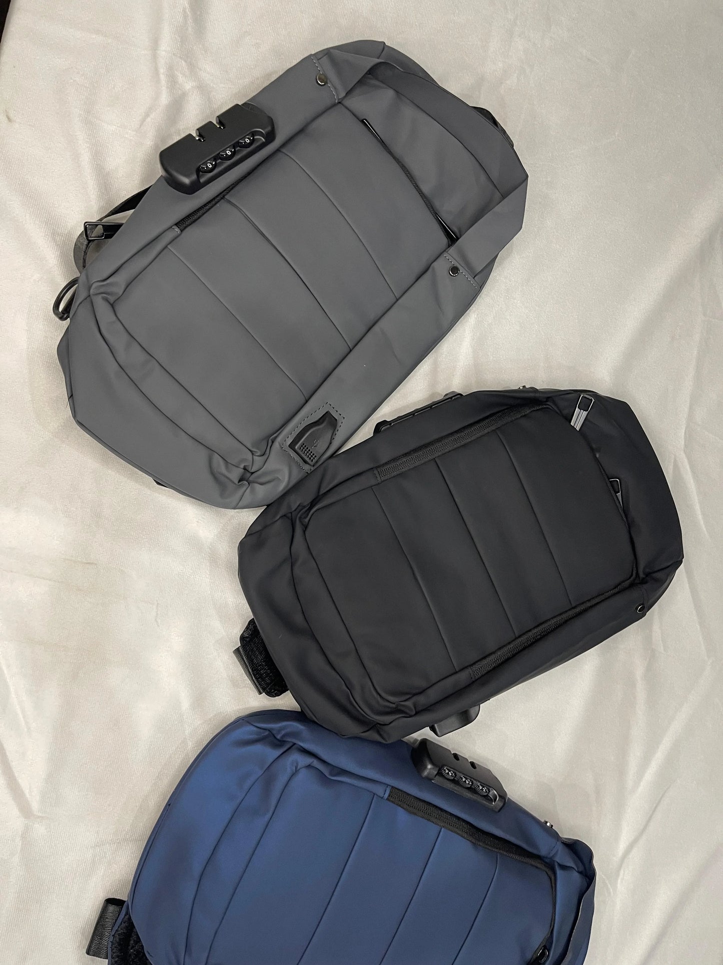 Lush Carry Crossbody Travel Bag With USB Charging Port