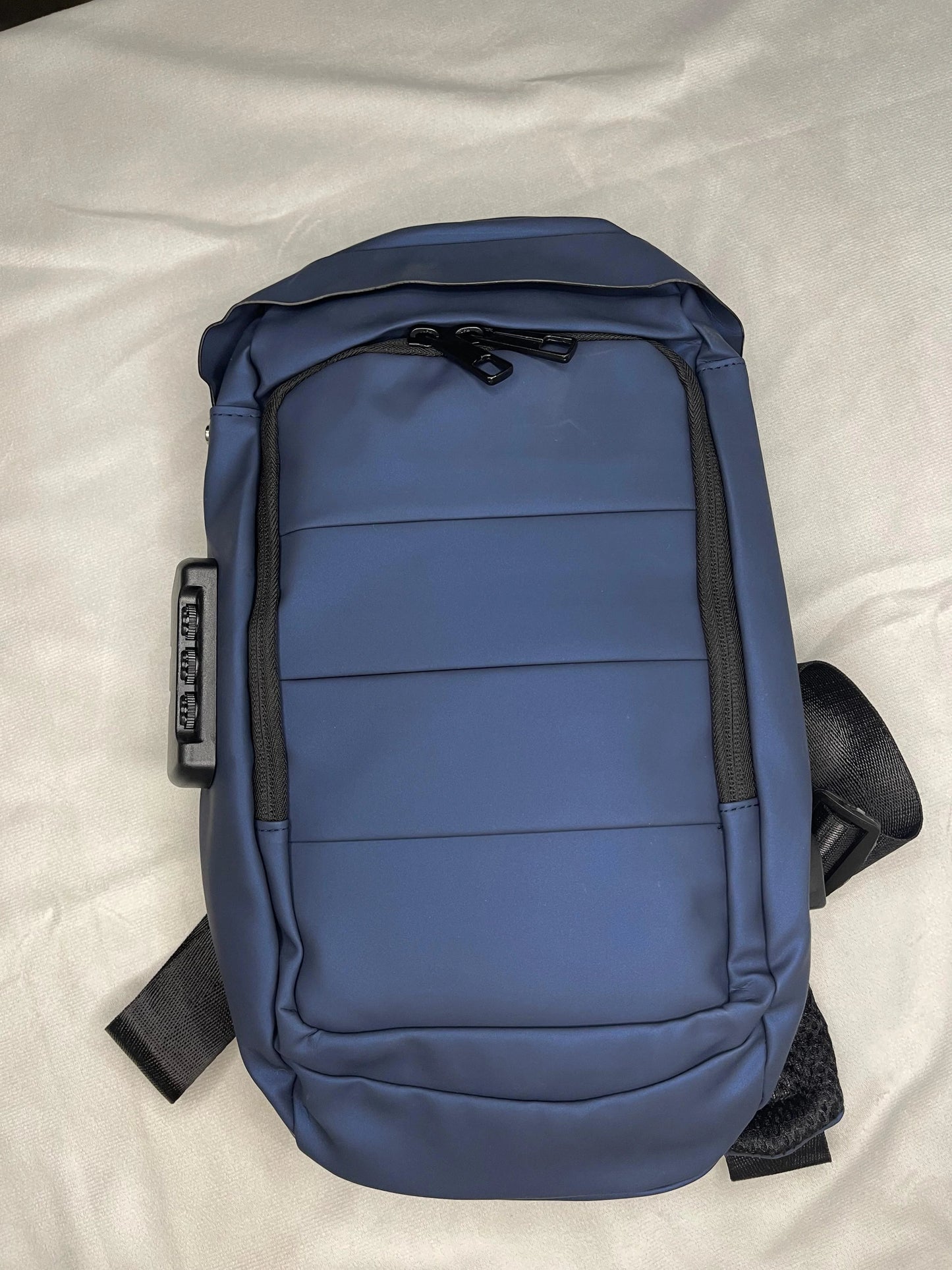 Lush Carry Crossbody Travel Bag With USB Charging Port