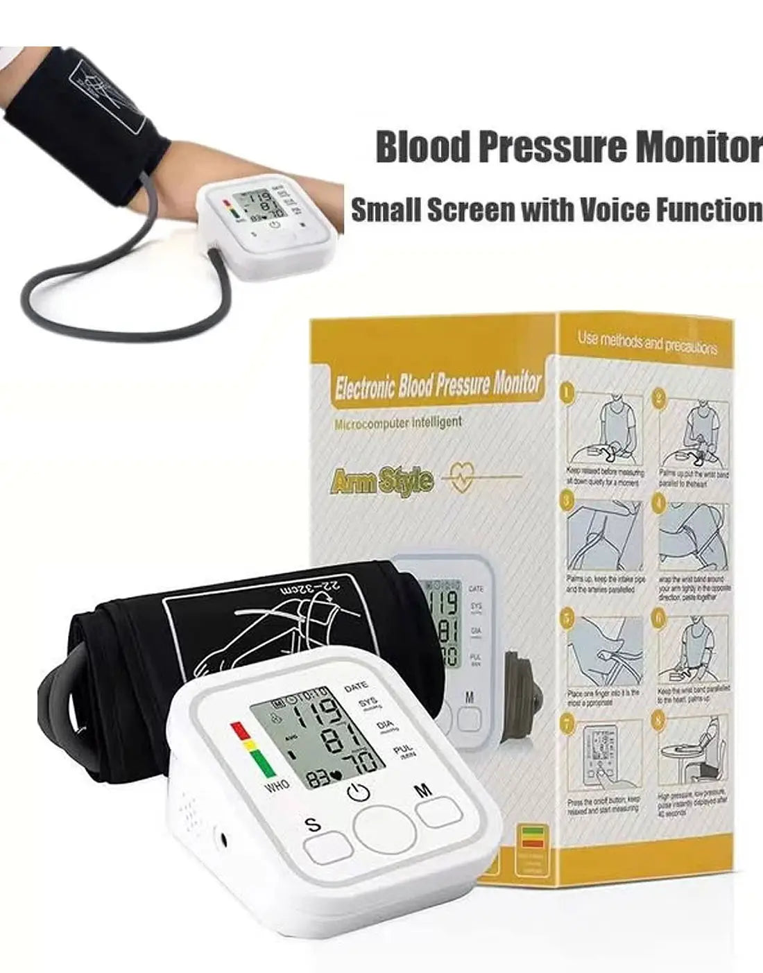 BP Monitor in use
