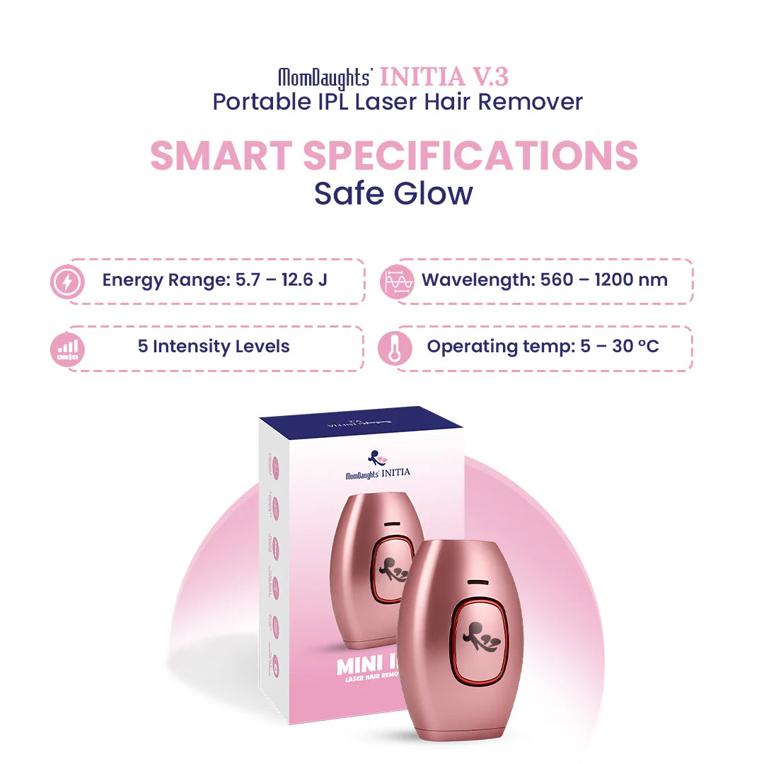 MomDaughts Initia Mini v1 IPL Laser Hair Remover